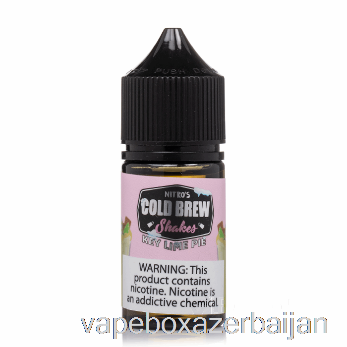 Vape Baku Key Lime Pie - Nitros Cold Brew Salts - 30mL 25mg